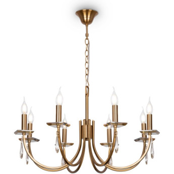 Люстра FREYA FORTE FR1006PL-08G